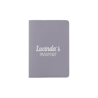 Honeycomb | Solid Color Lavender 6 Personal Passport Holder