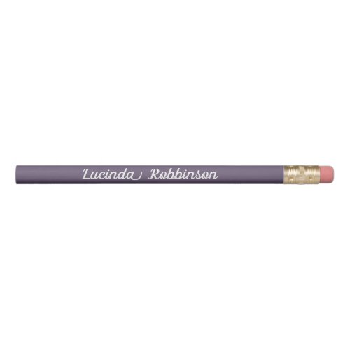 Honeycomb  Solid Color Purple 1 Personal Pencil