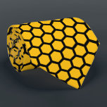 Honeycomb Tie<br><div class="desc">Honeycomb Tie designed by fantasy illustrator Anna Repp</div>