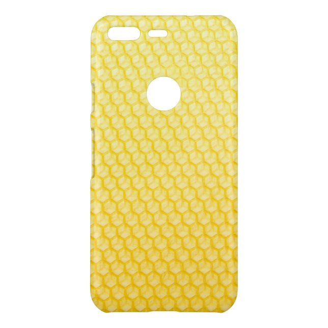honeycomb uncommon google pixel case (Back)