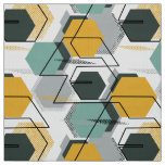 Honeycombs. Abstract geometric pattern.1 Fabric