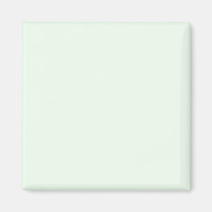 Honeydew Melon Green F0FFF0 Color with Name Option Magnet