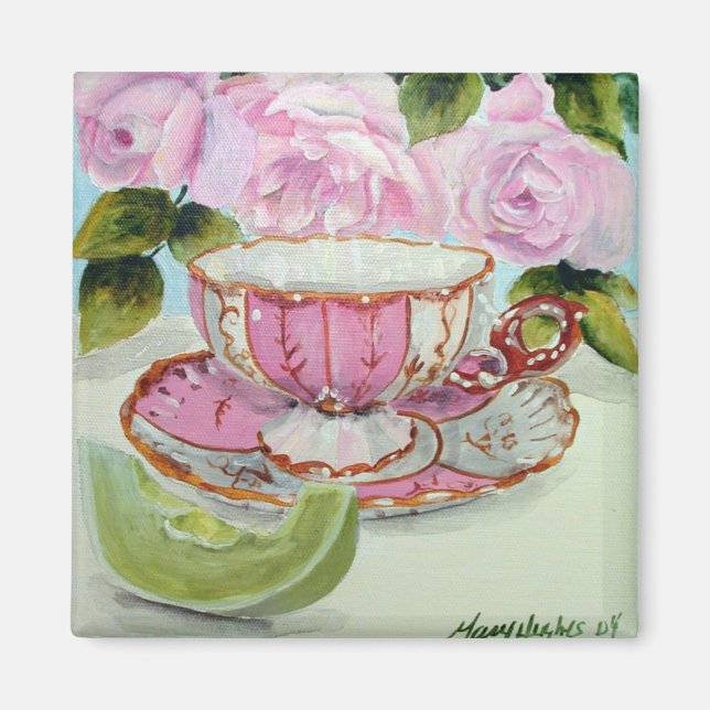 Honeydew & Tea Magnet (Front)