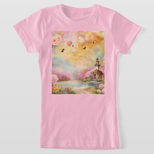 Honeyed Dreams Pastel Mist T_Shirt