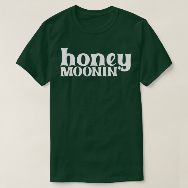 Honeymonin Groom Wedding Fiance Honeymoon Vacation T-Shirt (Design Front)