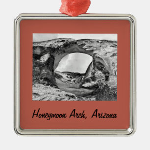 Honeymoon Arch Christmas Arch Framed Metal Ornamen Metal Ornament