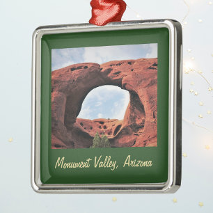 Honeymoon Arch Monument Valley Metal Ornament