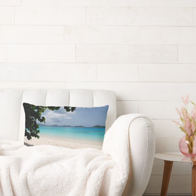 Honeymoon Bay (St. John, USVI) Lumbar Pillow (Couch)