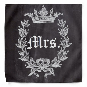 Honeymoon bride chalkboard future Mrs Bandana