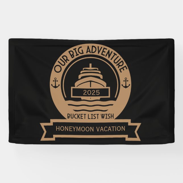 Honeymoon Cruise Banner (Horizontal)