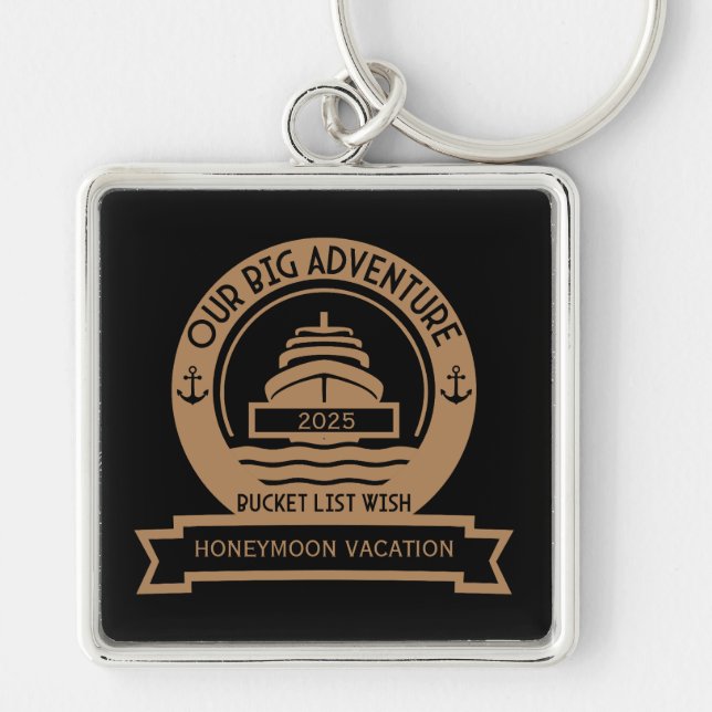 Honeymoon Cruise Keychain (Front)