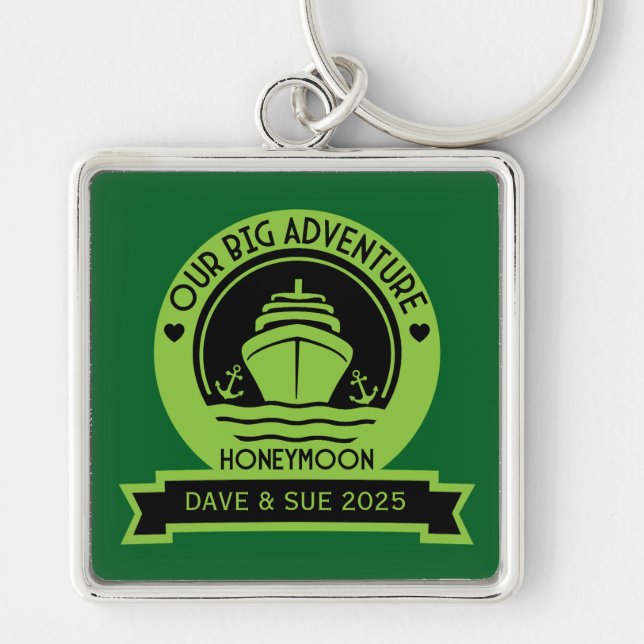 Honeymoon Cruise Keychain (Front)