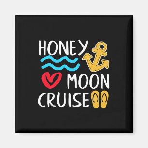 Honeymoon Cruise Ship Couples Great Gift Bride &am Magnet