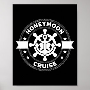 Honeymoon Cruise Vacation Poster