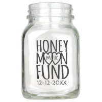 Honeymoon Fund | DIY Wedding Mason Jar