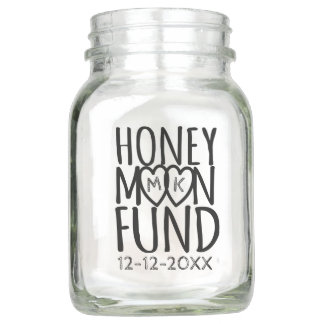 Honeymoon Fund | DIY Wedding Mason Jar