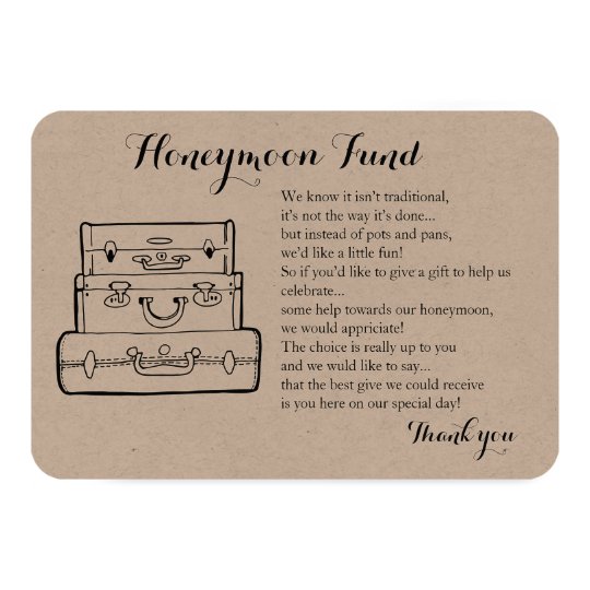 wedding registry insert