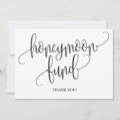 Honeymoon Fund Wedding Sign (Front)
