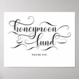 Honeymoon Fund Wedding Sign