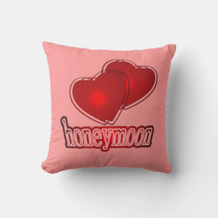 Honeymoon Gifts Throw Pillow