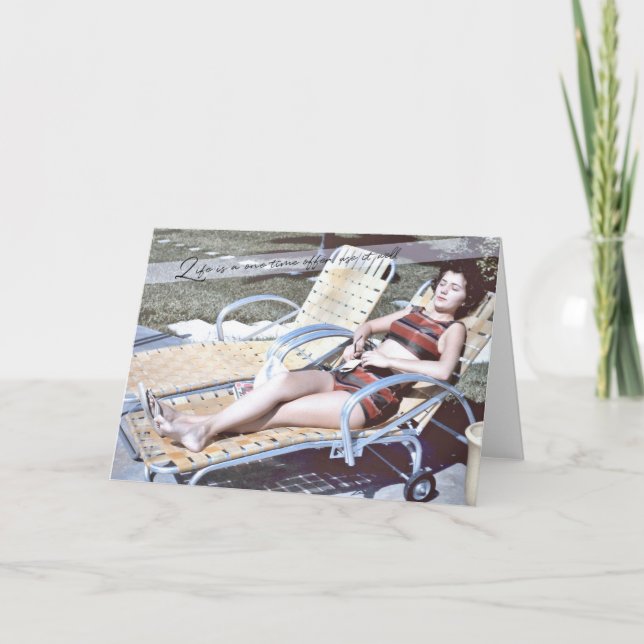 HONEYMOON Greeting Card (Front)