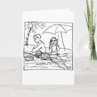 Honeymoon Humor Thank You Card