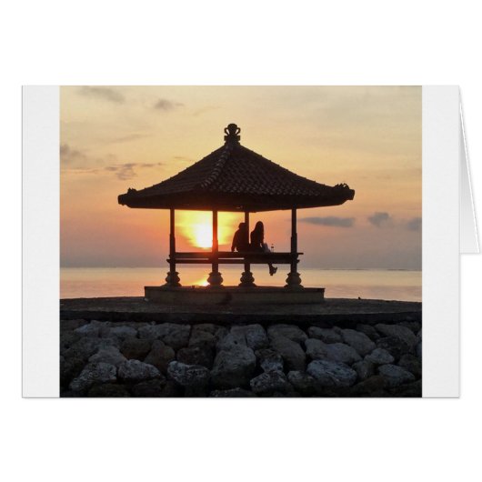 Honeymoon in Bali Cards (Front Horizontal)