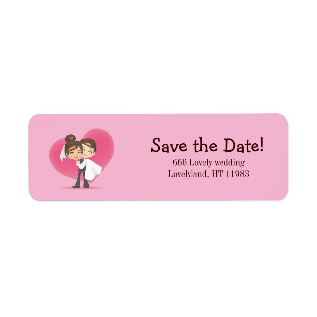 Honeymoon Love Label (Front)