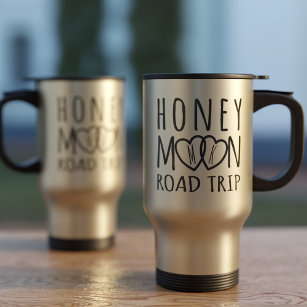 Honeymoon Road Trip Newlyweds Travel Mug
