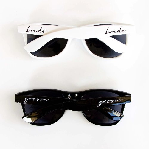 Honeymoon Sunglasses Gift for Bride and Groom Sunglasses