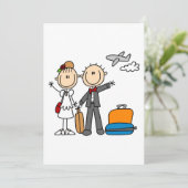 Honeymoon Time for the Bride and Groom (Standing Front)