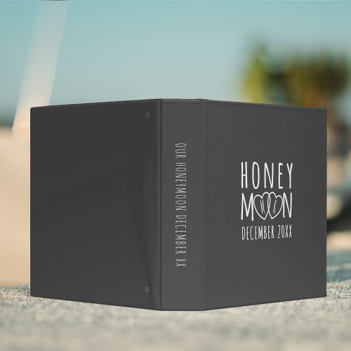 Honeymoon Wedding Album Memory Binder