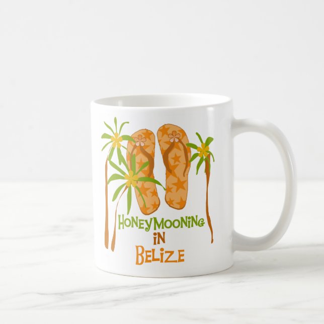 Honeymooning in Belize Coffee Mug (Right)