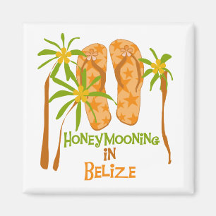 Honeymooning in Belize Magnet