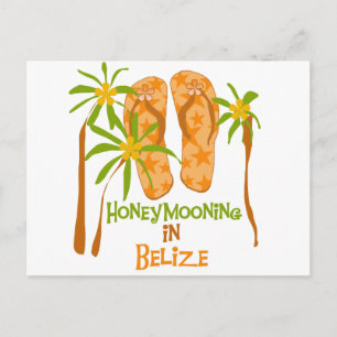 Honeymooning in Belize Postcard