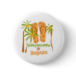 Honeymooning in Bermuda Button