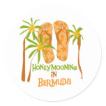 Honeymooning in Bermuda Sticker