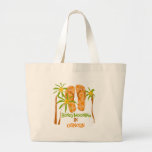 Honeymooning In Cancun Large Tote Bag at Zazzle