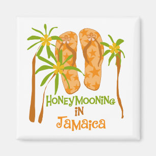 Honeymooning in Jamaica Magnet