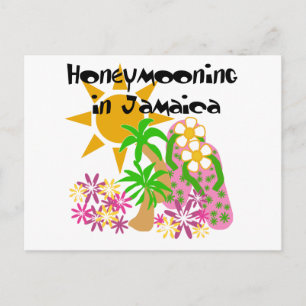 Honeymooning in Jamaica Postcard