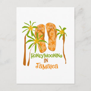 Honeymooning in Jamaica Postcard