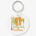 Honeymooning in Martinique Keychain