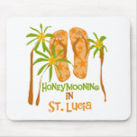 Honeymooning in St. Lucia Mousepad