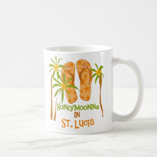 Honeymooning in St Lucia Mug