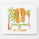 Honeymooning in St. Thomas Mousepad