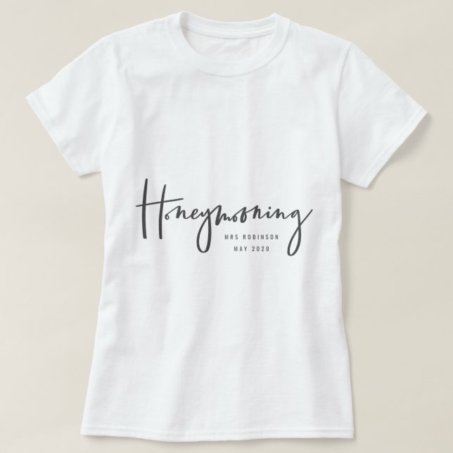 Honeymooning T-Shirt (Design Front)