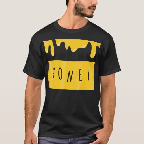 Honeypot Jar of Honey Custom for Halloween T_Shirt