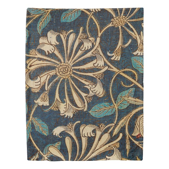 Honeysuckle (1876) By William Morris Duvet Cover (Front)