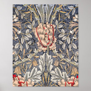 Honeysuckle (1896) By William Morris Poster