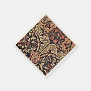 Honeysuckle, a William Morris design, Napkins